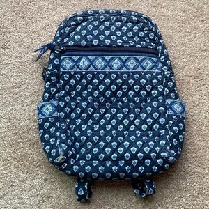 Vera Bradley Nantucket Navy book bag